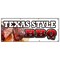 Signmission TEXAS STYLEBBQ BANNER SIGN beef brisket ribs pork bar b que open B-96 Texas Style BBQ - alternate 1